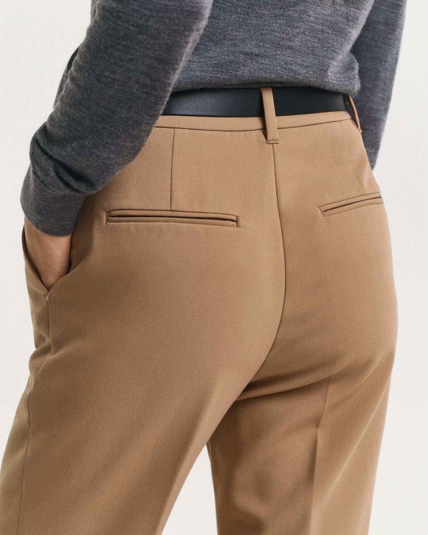 Slim Flared Slacks