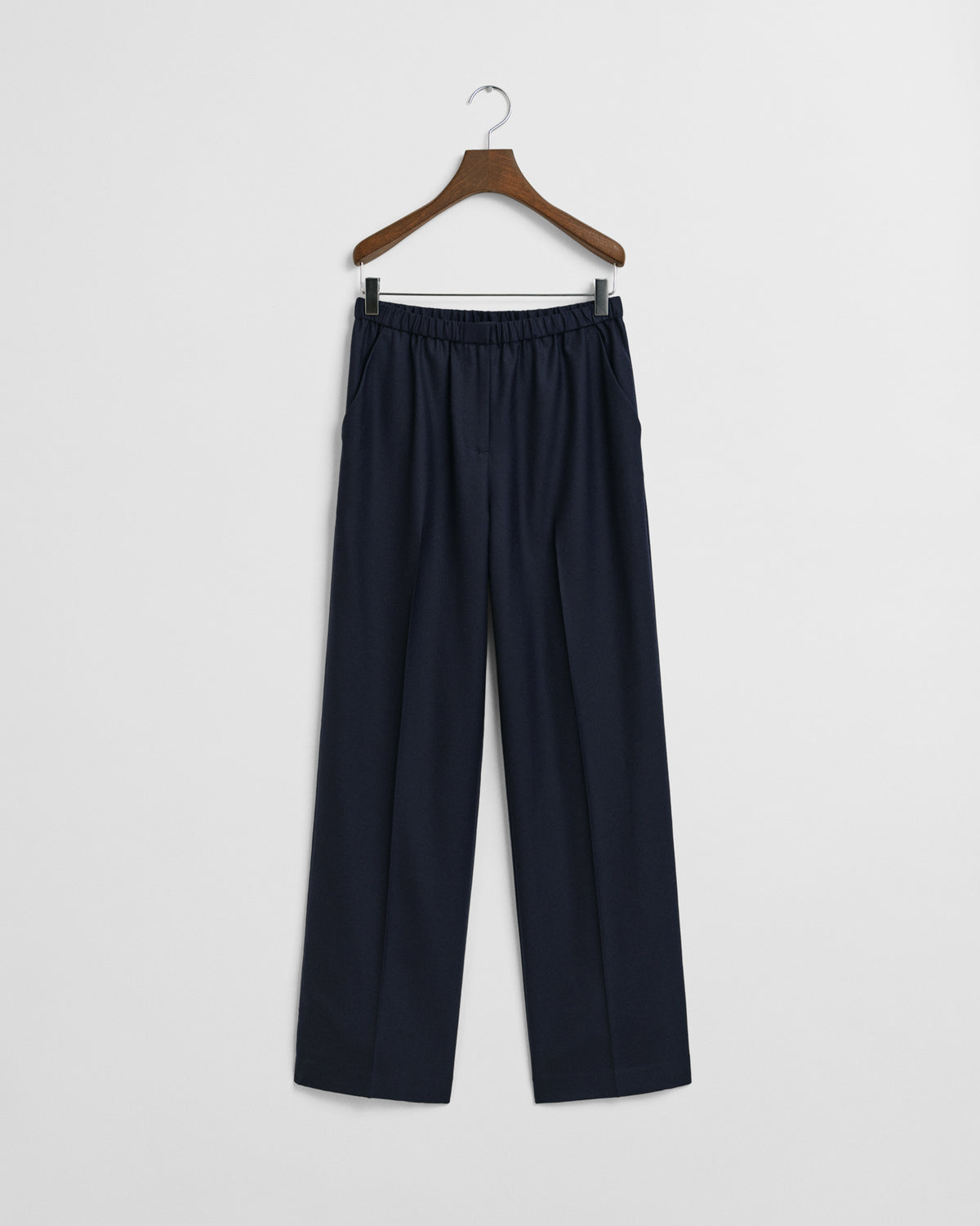 Wool Blend Pull-On Pants