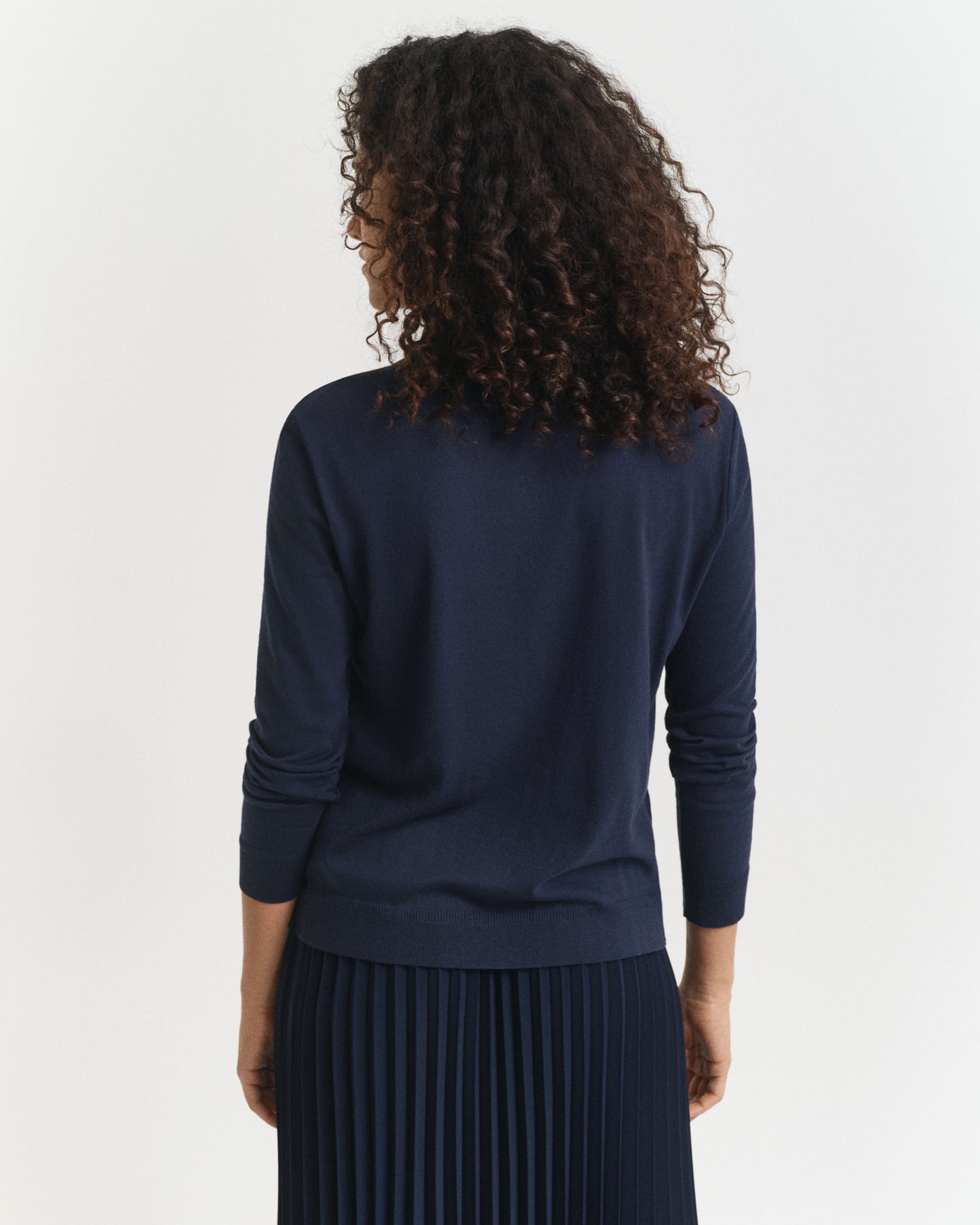 Seamless Buttoned Long Sleeve Polo Shirt