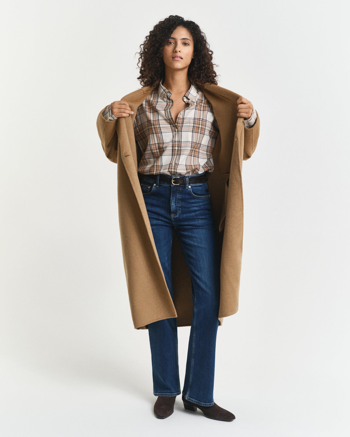 Relaxed Fit Checked Flannel Shirt