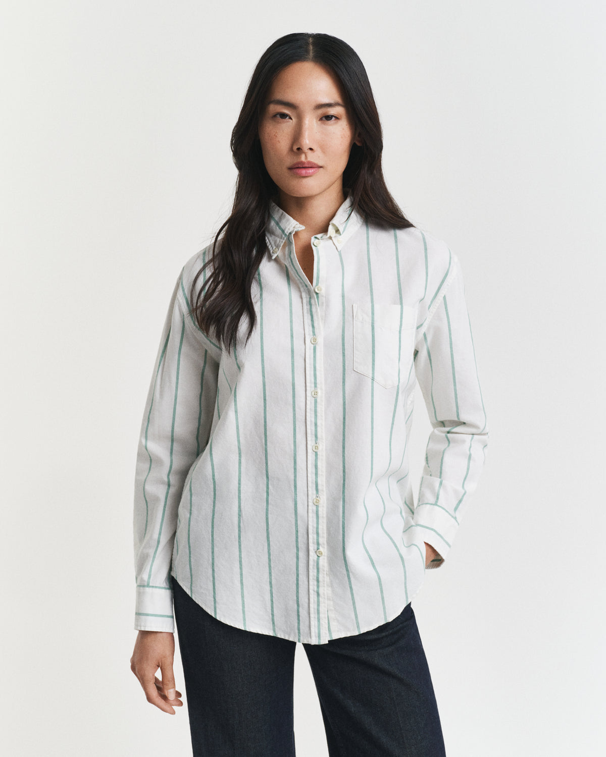 Regular Fit Classic Striped Oxford Shirt