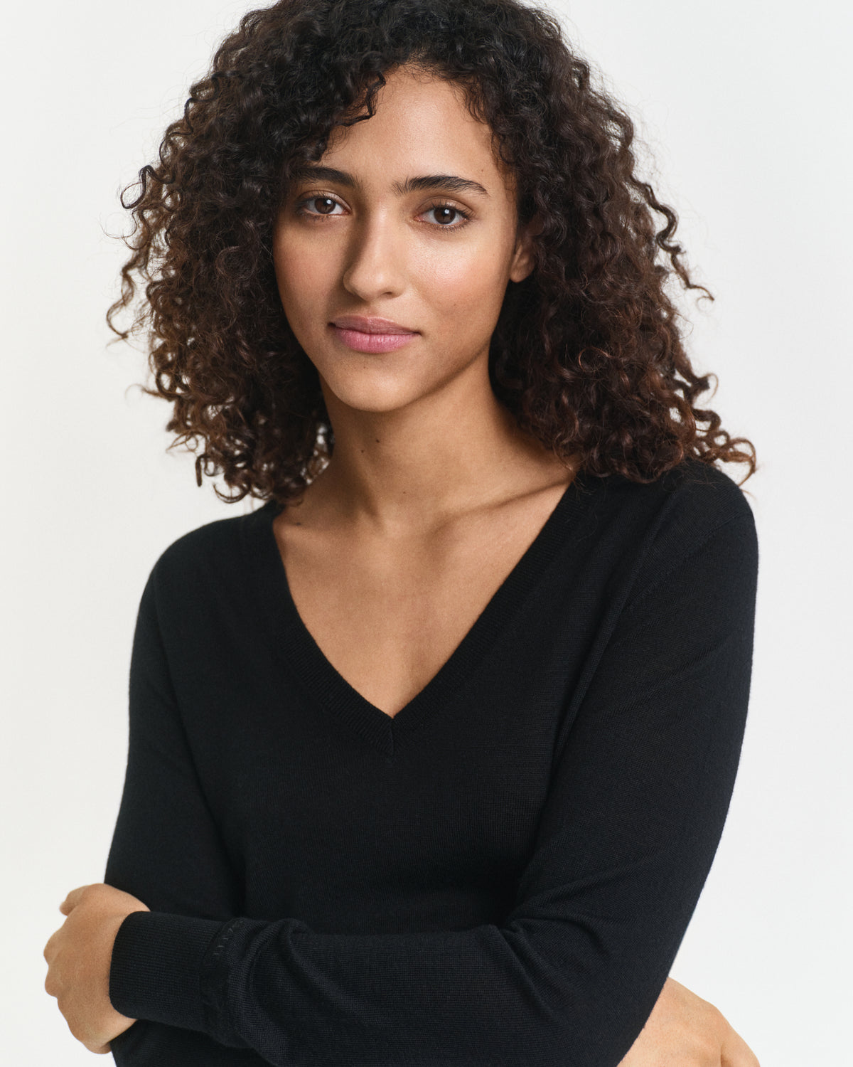 Extra Fine Merino Wool V-Neck Sweater