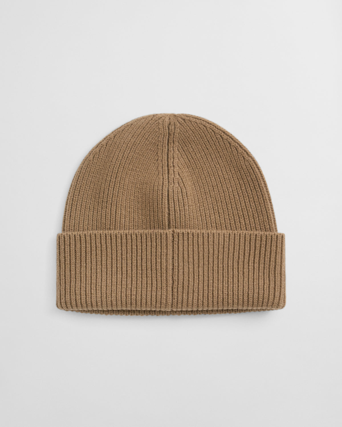 Ribbed Wool Beanie