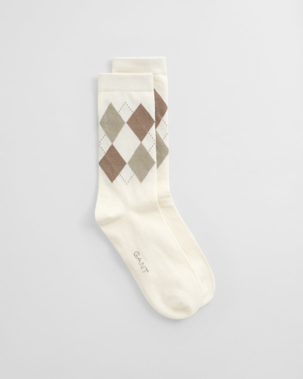 Checked Argyle Socks