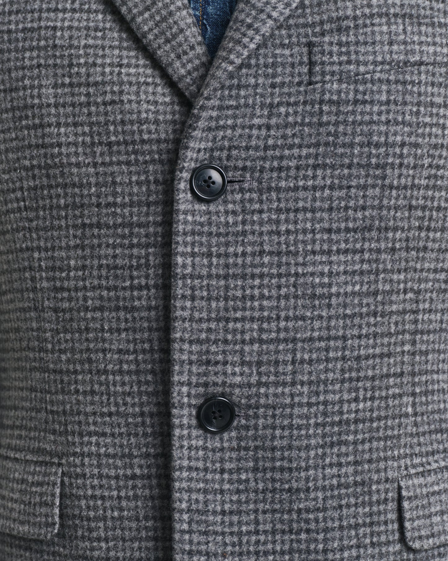Two-Tone Wool Coat