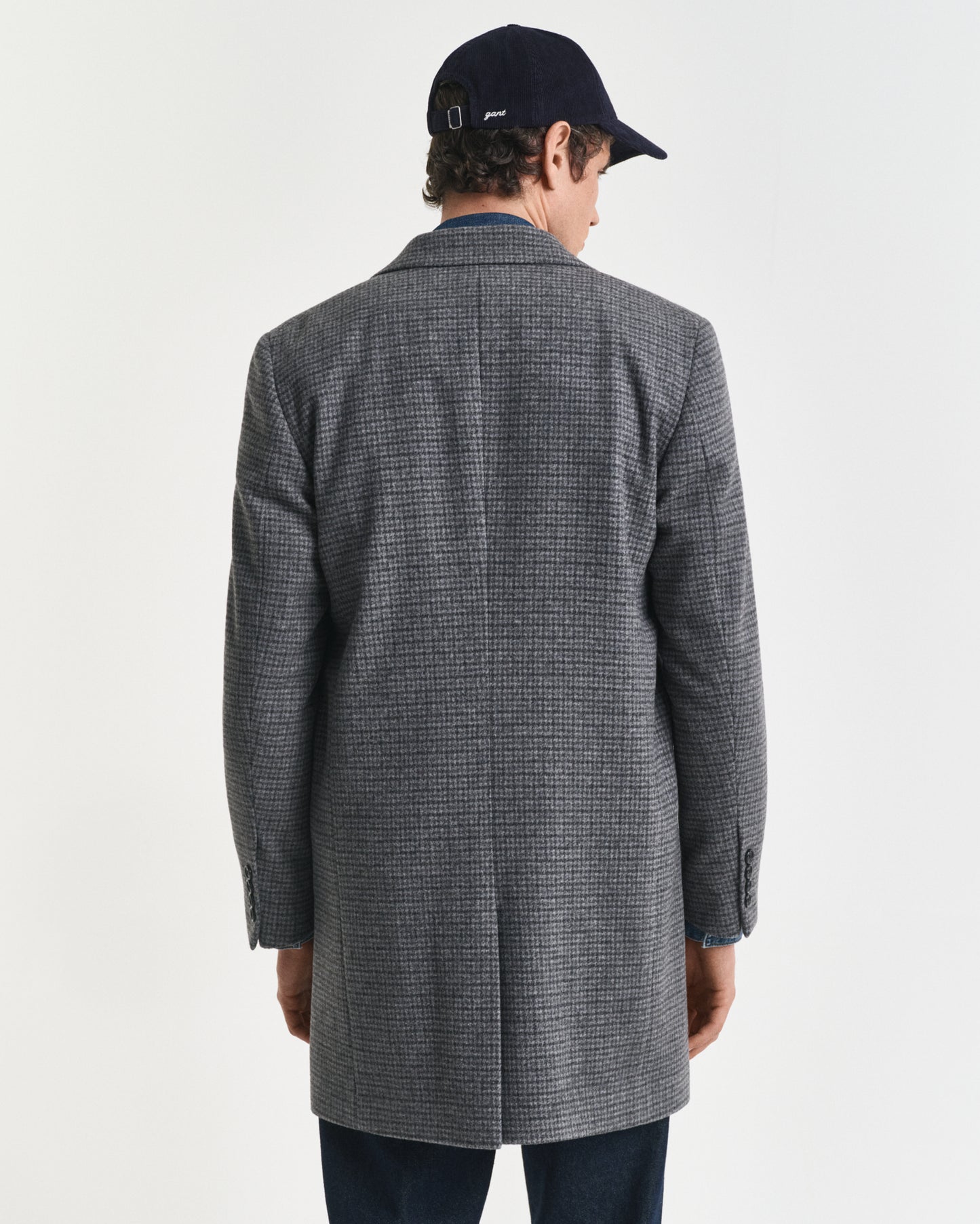 Two-Tone Wool Coat