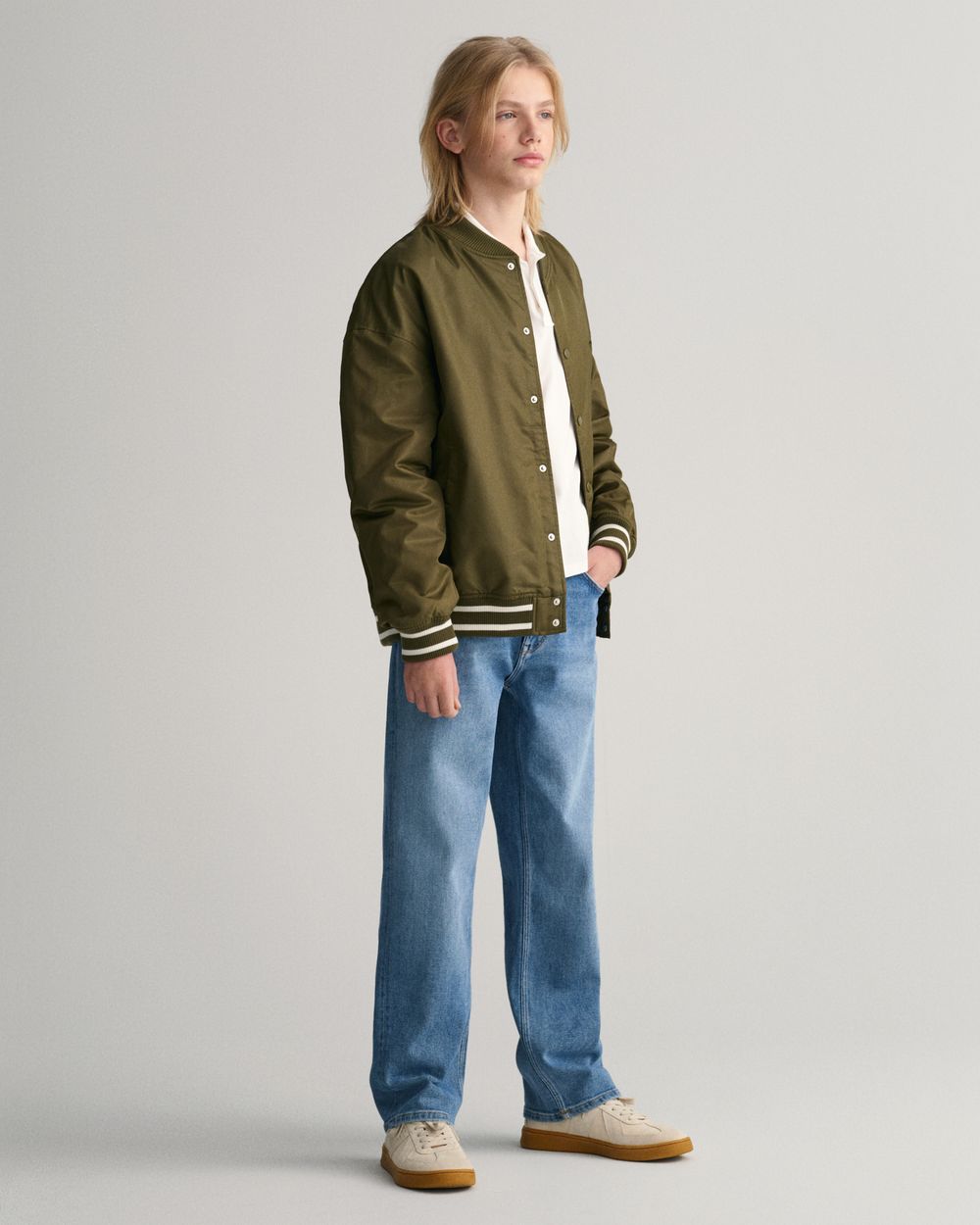 WHITE, THE ORIGINAL SS PIQUE BY GANT AU.