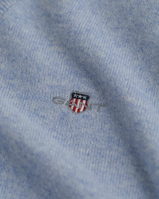 Superfine Lambswool V-Neck Sweater