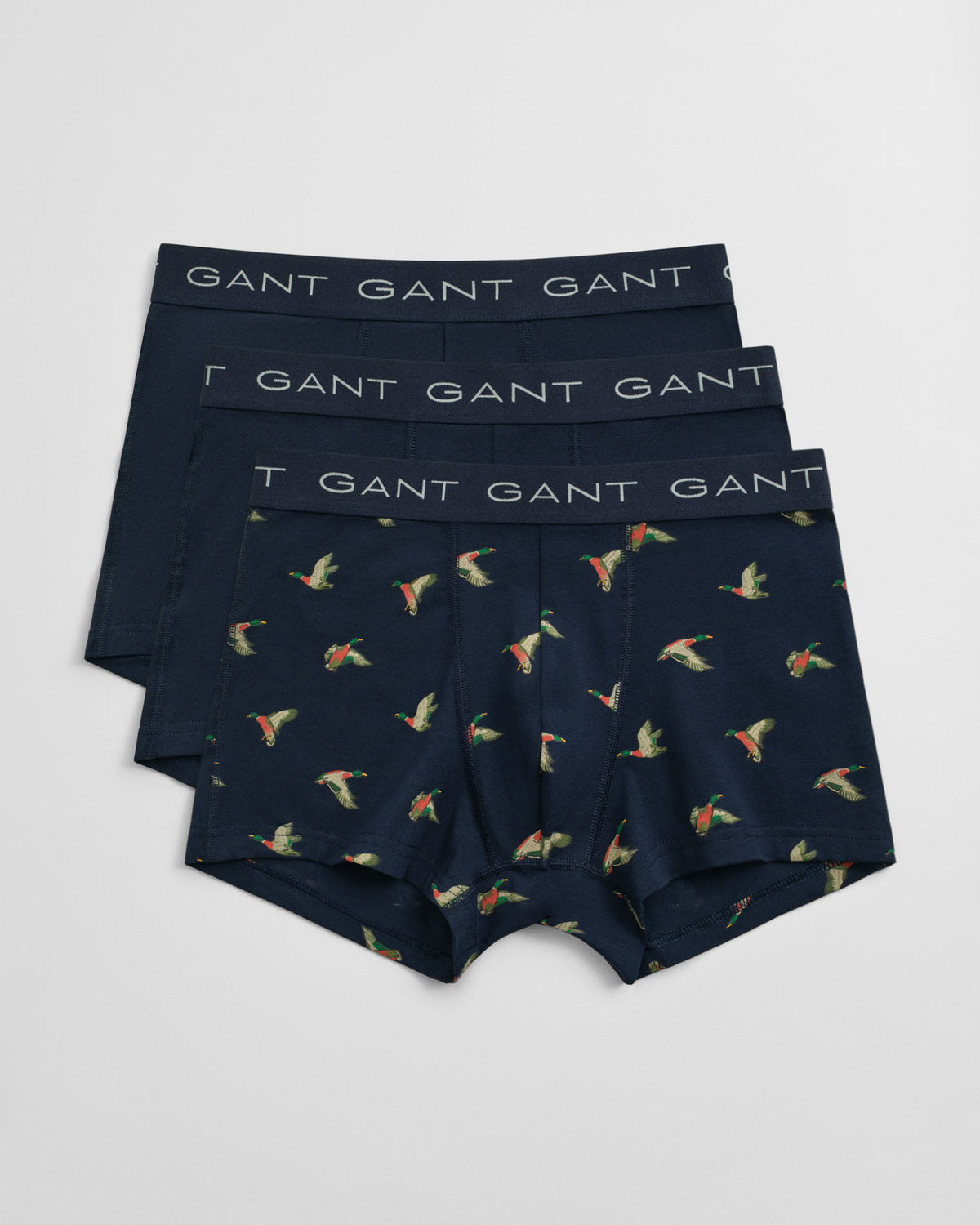 3-Pack Duck Printed Trunks