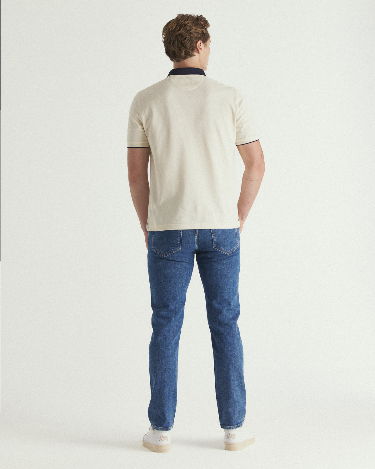 Graphic Embroidery Polo