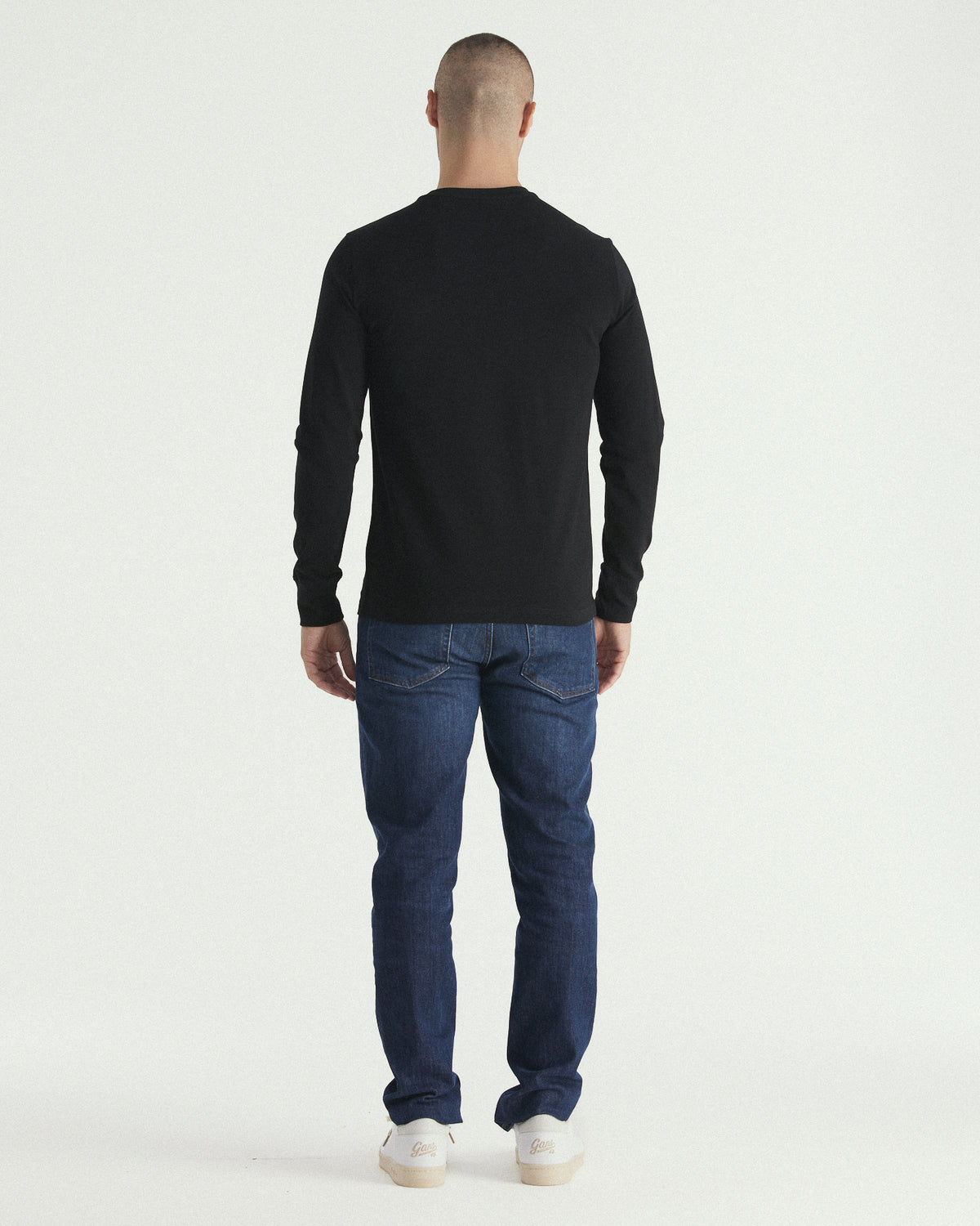 Slim Fit Pique Long Sleeve T-Shirt
