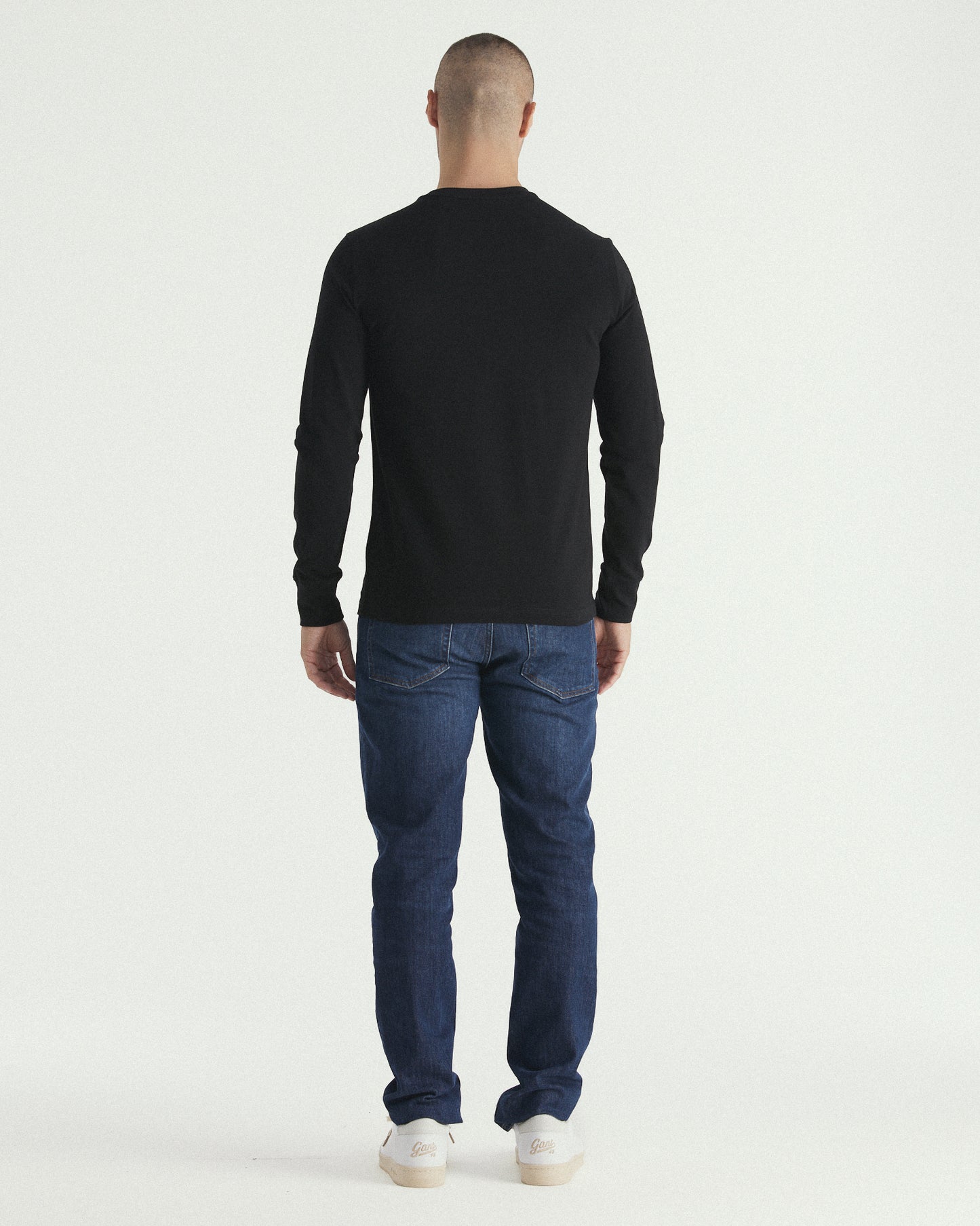 Slim Fit Pique Long Sleeve T-Shirt