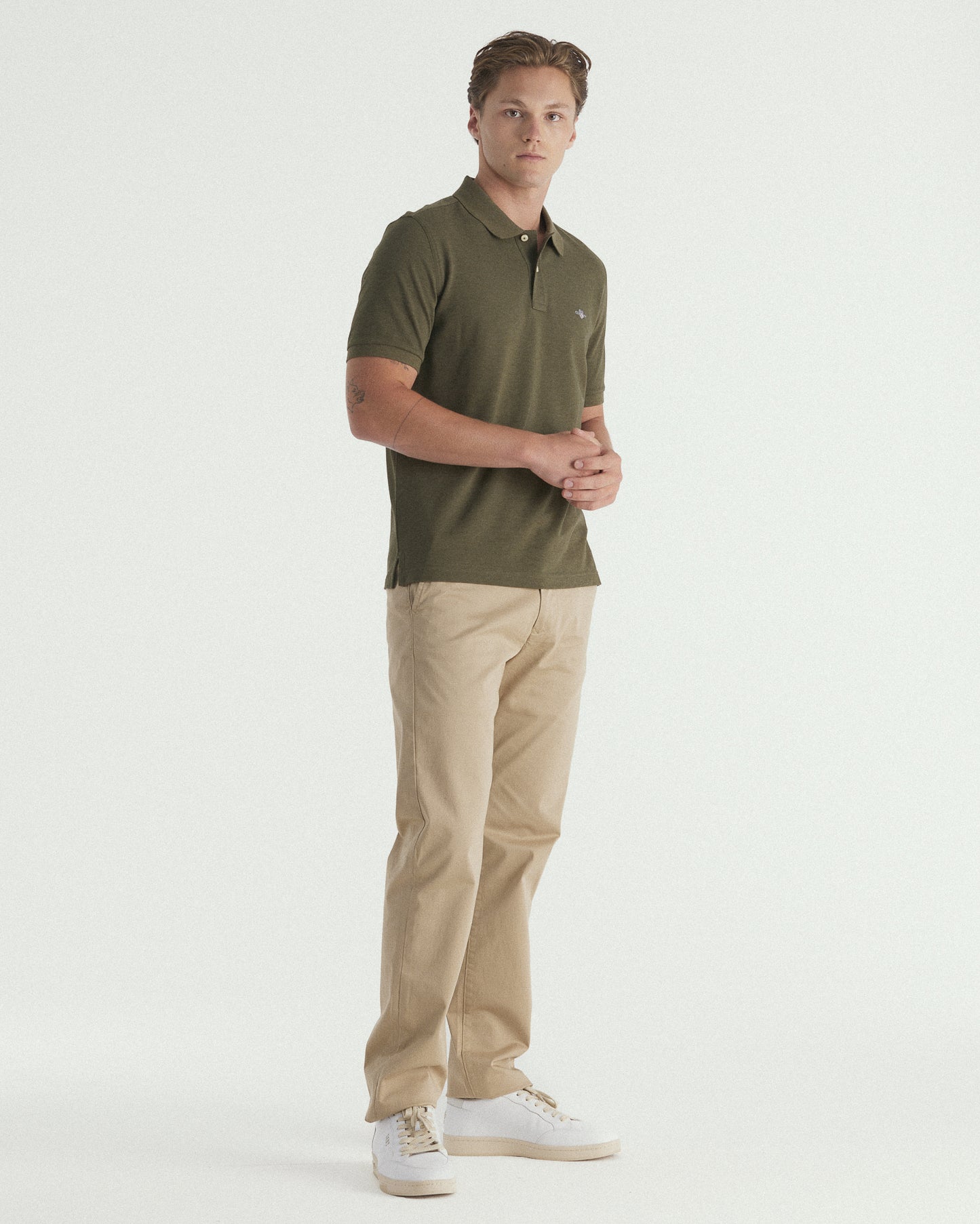 Regular Fit Shield Piqué Polo Shirt