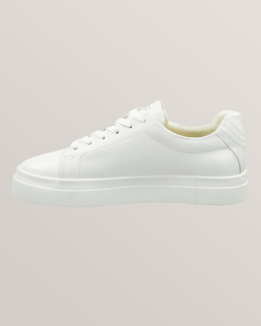 WHITE, Avona Leather Sneakers BY GANT AU.