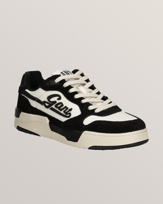 BLACK, Brookpal Suede Leather Sneakers BY GANT AU.