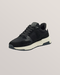 BLACK, Jeuton Suede Mesh Sneakers BY GANT AU.