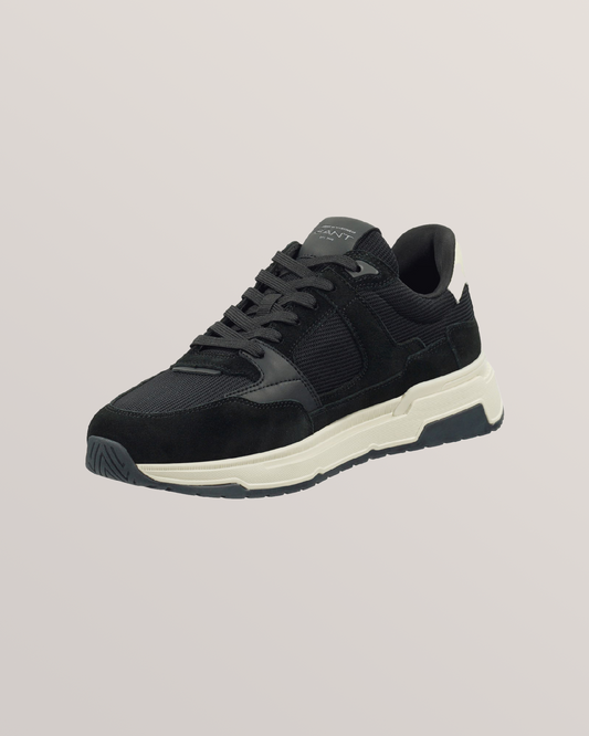 BLACK, Jeuton Suede Mesh Sneakers BY GANT AU.