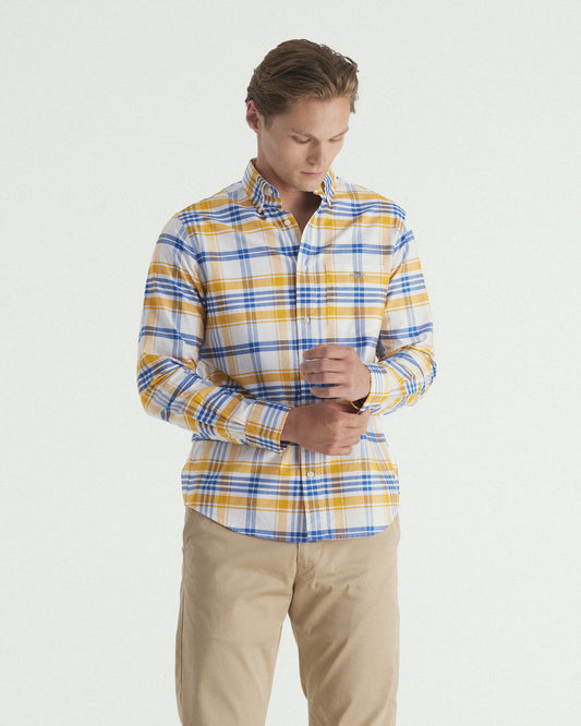 Regular Fit Classic Oxford Check Shirt