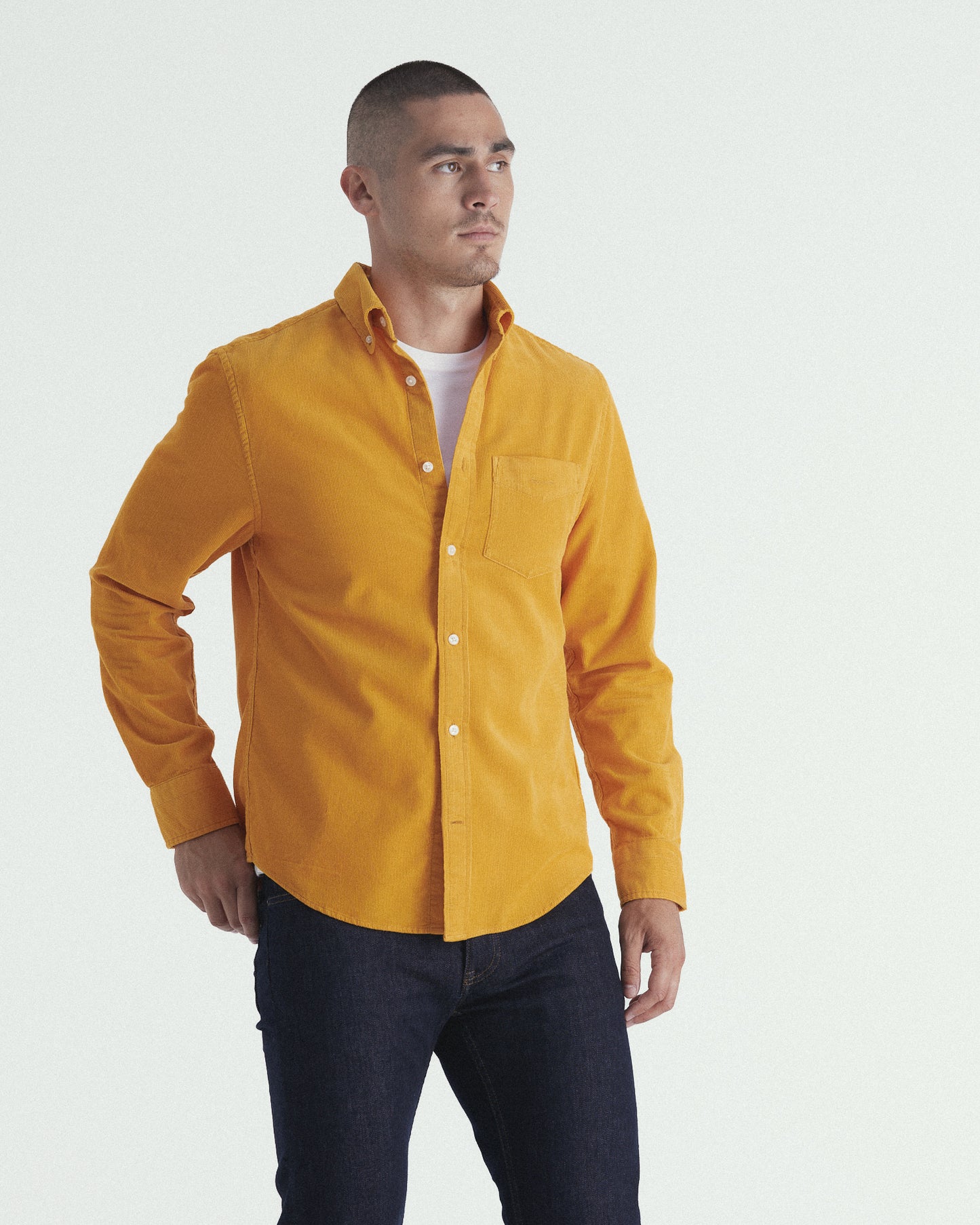 Regular Fit Corduroy Shirt