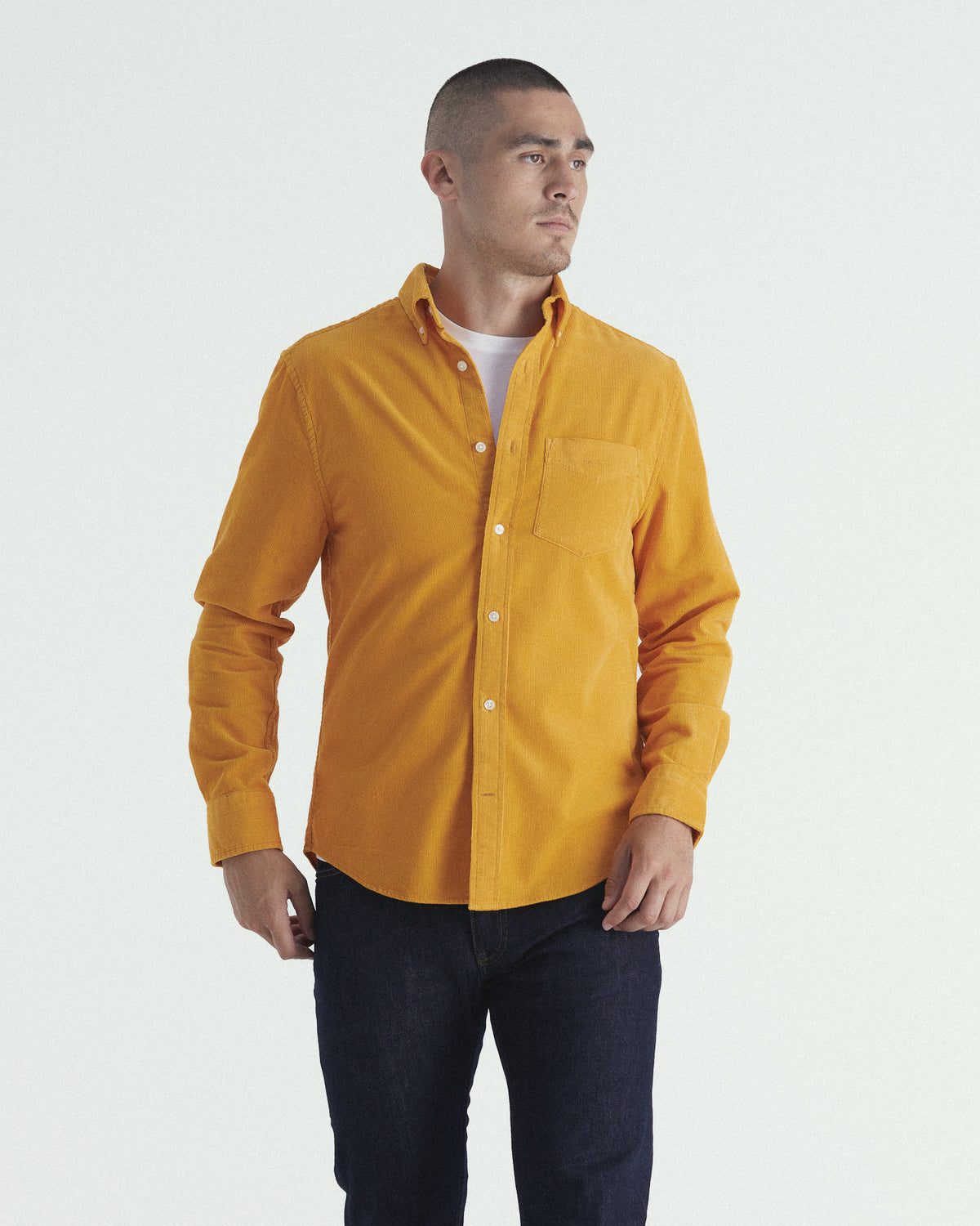 Regular Fit Corduroy Shirt