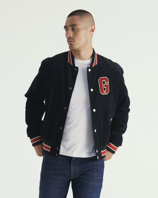 Corduroy Varsity Jacket