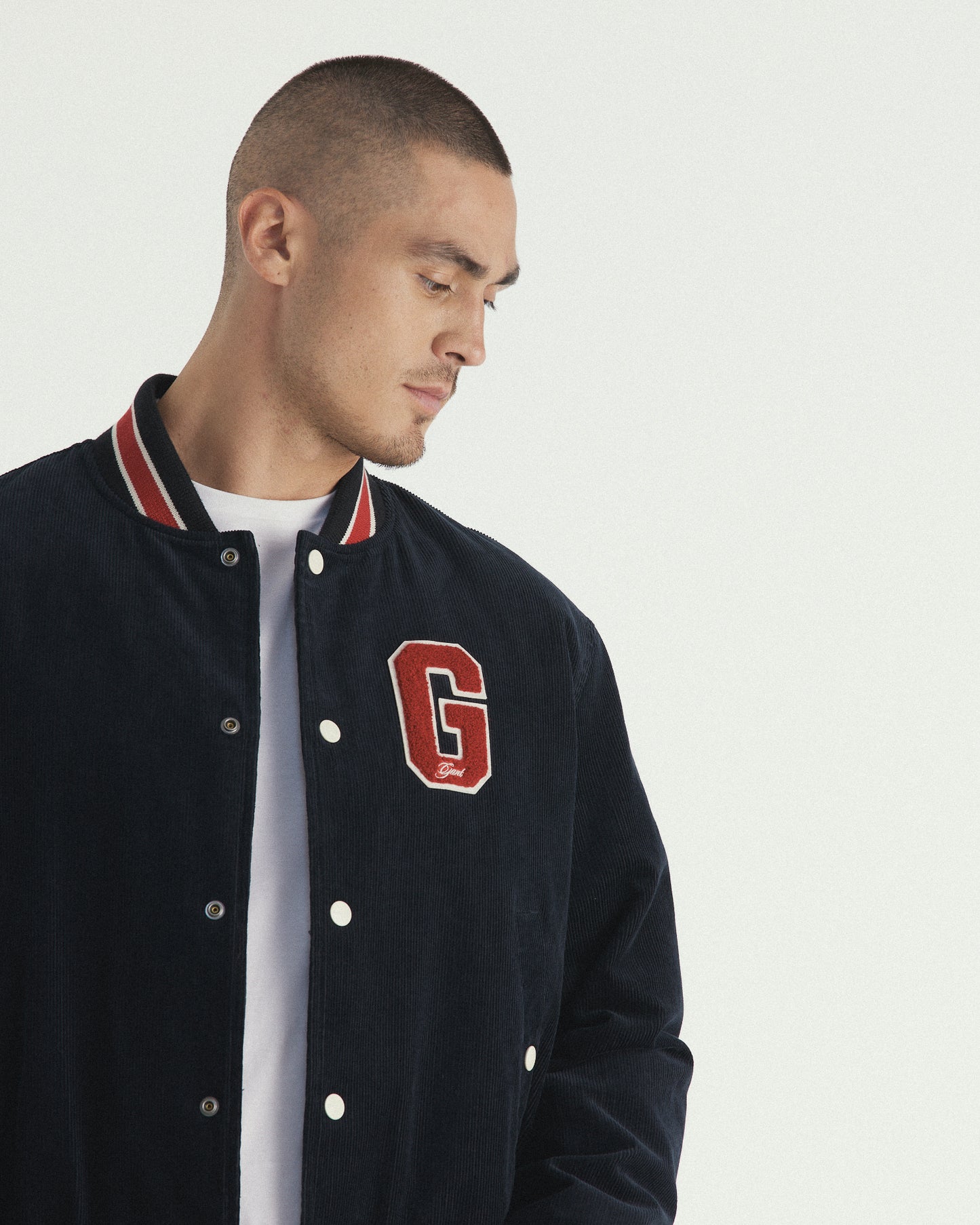 Corduroy Varsity Jacket