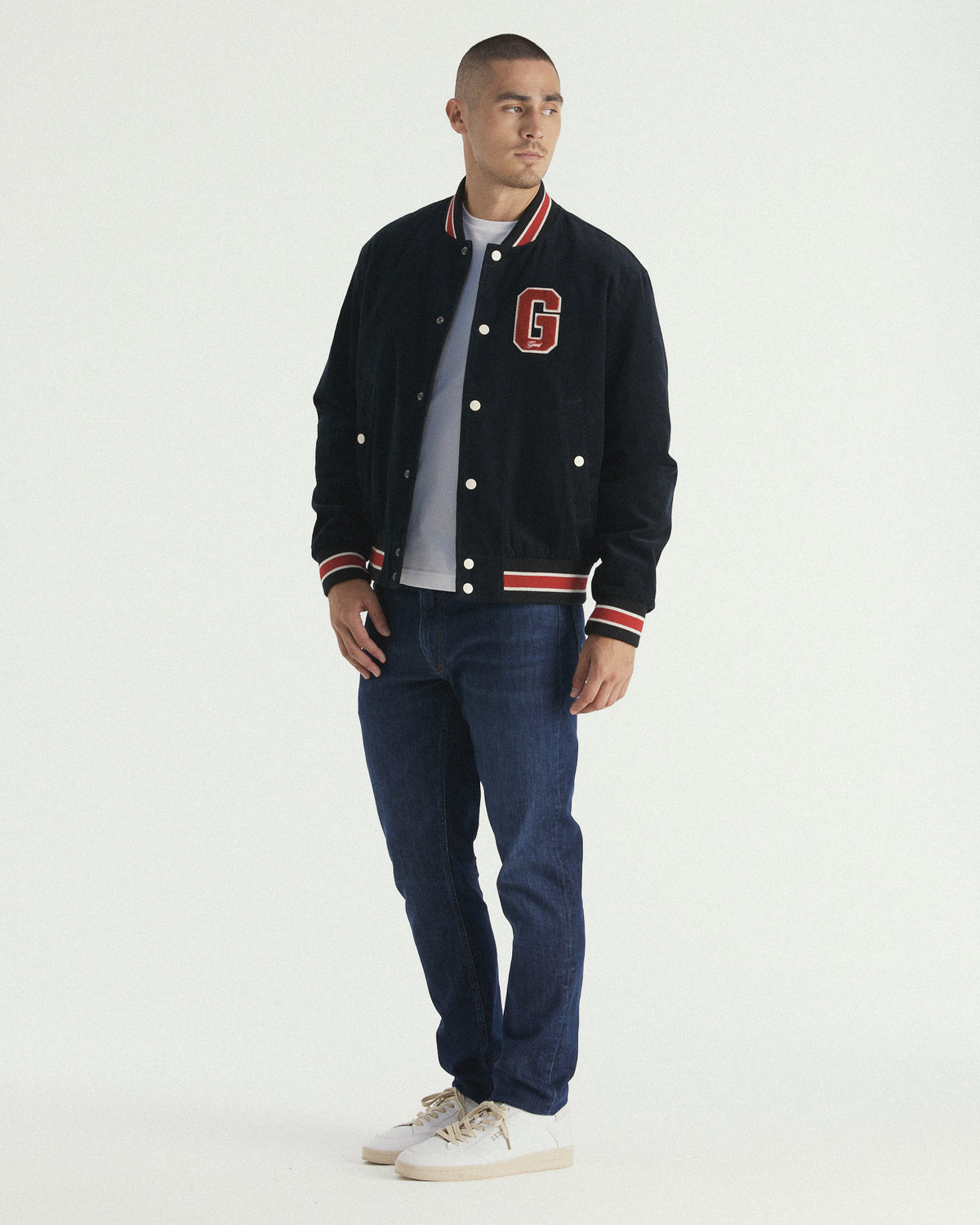 Corduroy Varsity Jacket