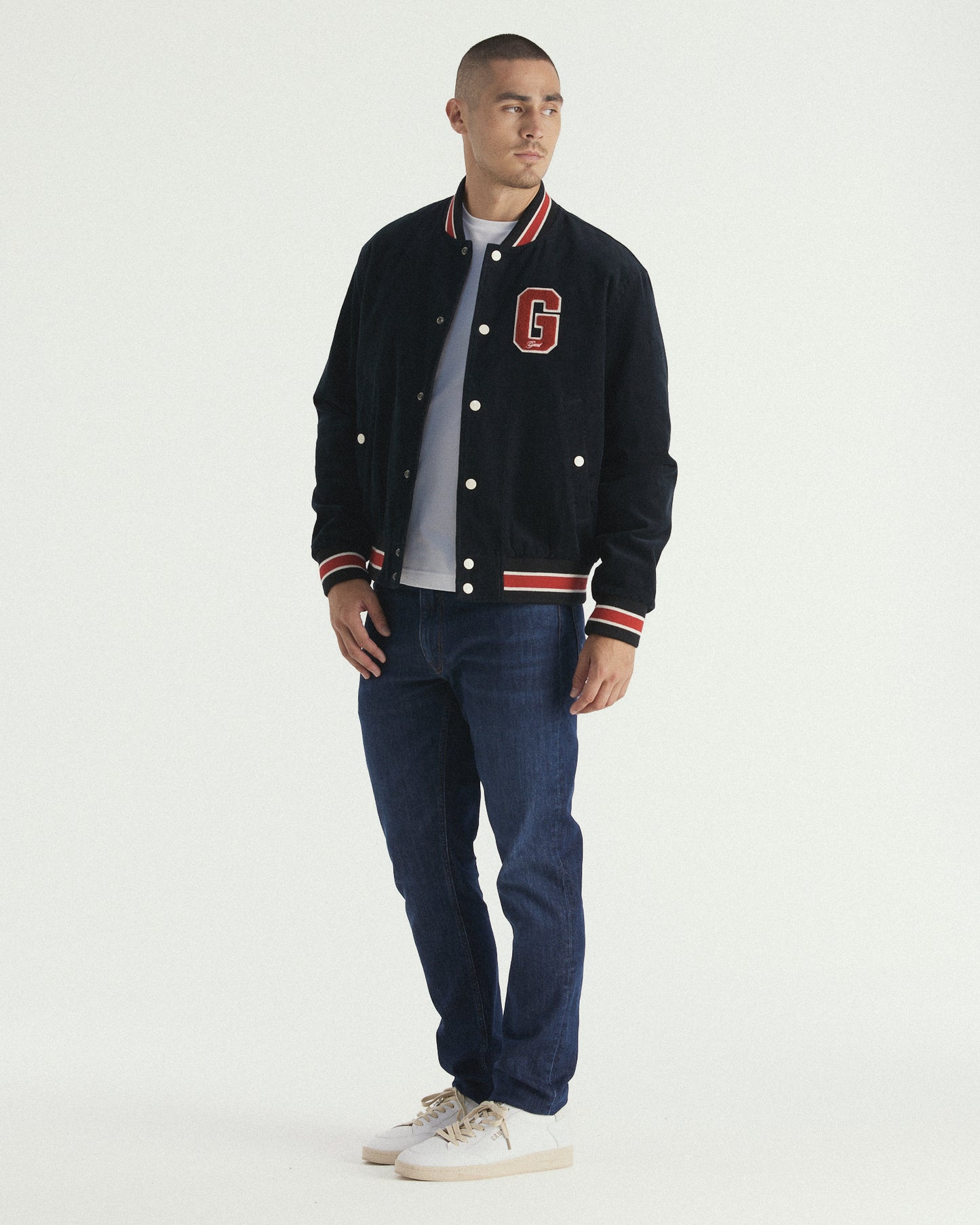 Corduroy Varsity Jacket