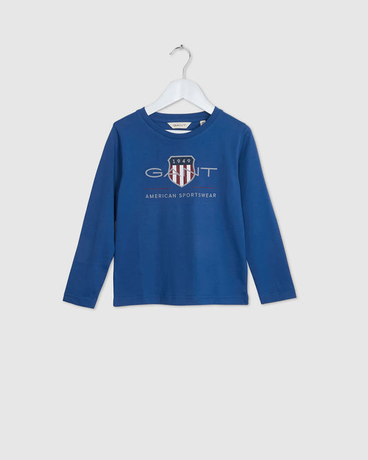 Kids Archive Shield Long Sleeve T-Shirt
