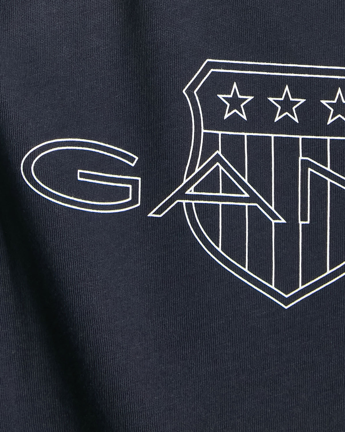 Relaxed Contrast Shield T-Shirt