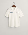 EGGSHELL, SLIM SHIELD POLO -Targa Collab - EGGSHELL BY GANT AU.