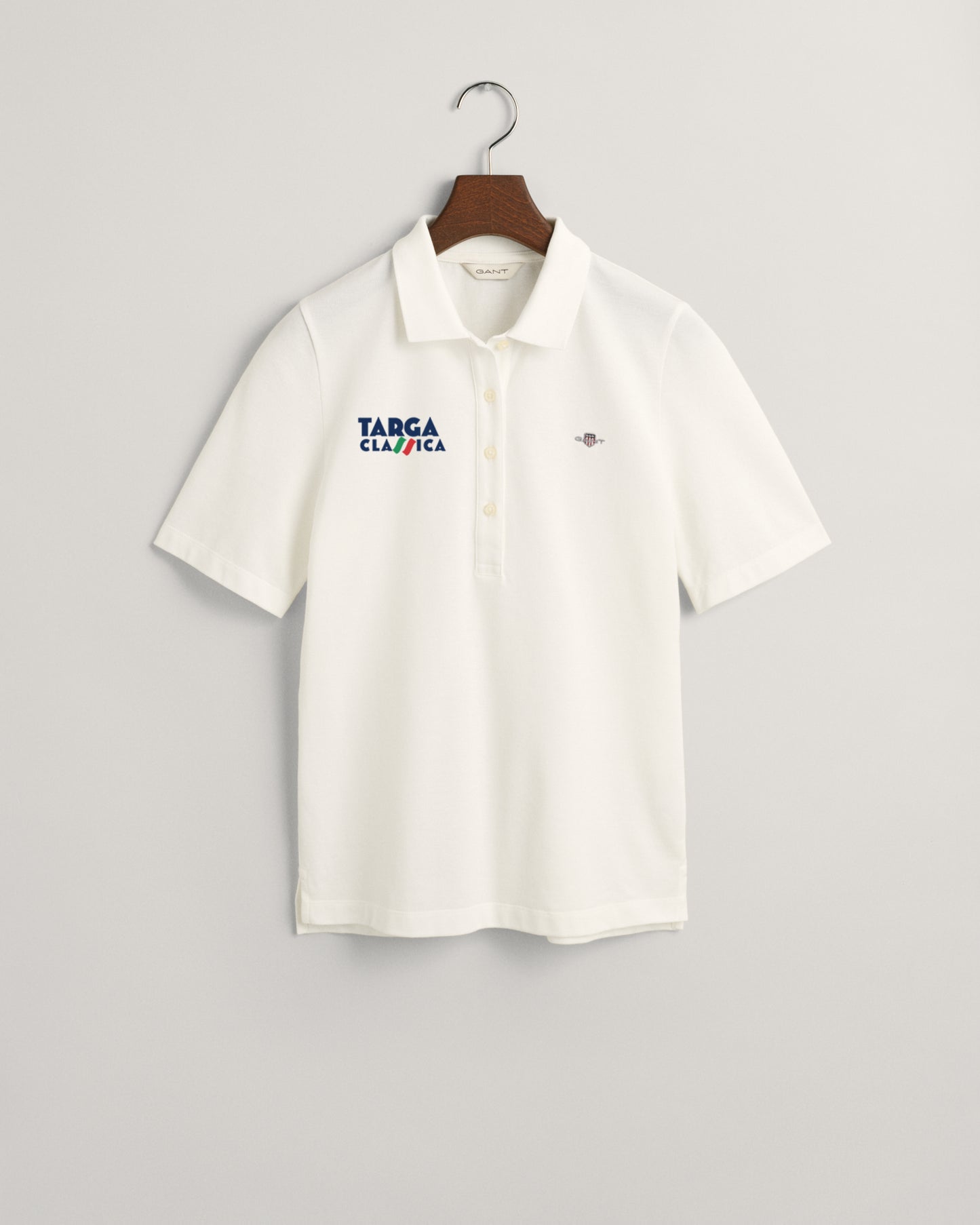 EGGSHELL, SLIM SHIELD POLO -Targa Collab - EGGSHELL BY GANT AU.
