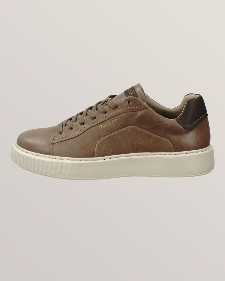 WARM KHAKI, Leather Zonick Sneakers BY GANT AU.