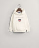 EGGSHELL, SHIELD HOODIE BY GANT AU.