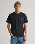 BLACK, Shield T-Shirt BY GANT AU.