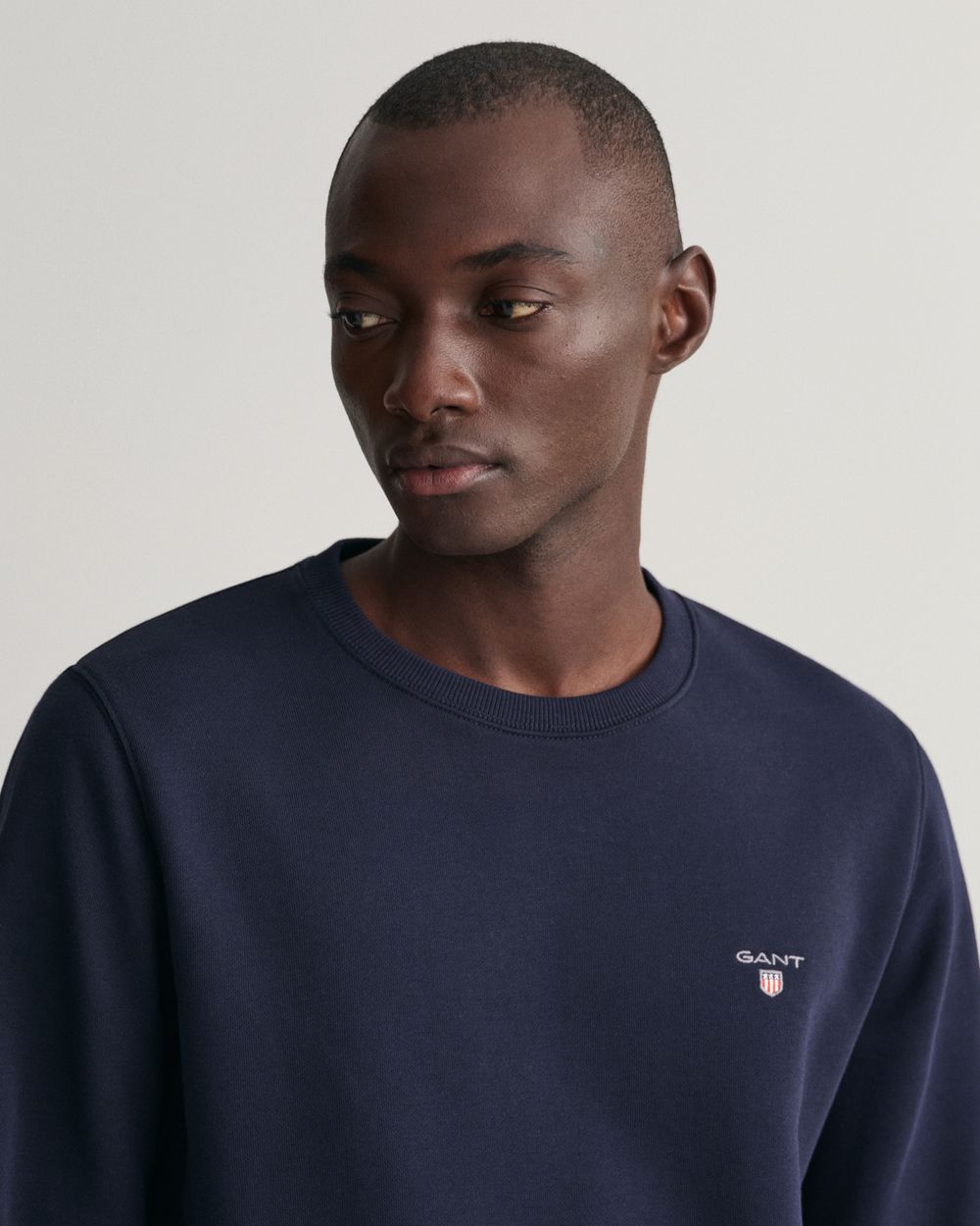 MODEL WEARING ORIGINAL C-NECK SWEAT