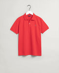 BRIGHT RED, THE ORIGINAL SS PIQUE BY GANT AU.